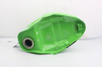 Fuel tank, petrol tank, racing tank, sender unit, green Kawasaki Ninja 400 EX400G 18-21