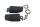 Set di poggiapiedi per passeggero, posteriori sinistro e destro BMW R 1200 GS K25 0307 R12 04-07