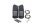Set di poggiapiedi per passeggero, posteriori sinistro e destro BMW R 1200 GS K25 0307 R12 04-07