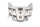Portapacchi, supporto per borse laterali, portapacchi posteriore BMW R 1200 GS K25 0307 R12 04-07