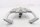 Portapacchi, supporto per borse laterali, portapacchi posteriore BMW R 1200 GS K25 0307 R12 04-07