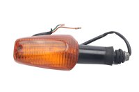 Rear left indicator, orange housing, lamp holder Honda XL...