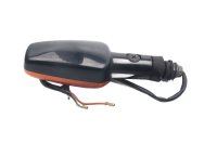 Rear left indicator, orange housing, lamp holder Honda XL 1000 V SD01 99-00