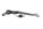 Rear brake lever (bottom), brake pedal, foot brake lever Honda XL 1000 V SD01 99-00