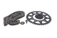 Chain kit, drive chain, sprocket, complete set Honda XL...