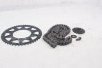 Chain kit, drive chain, sprocket, complete set Honda XL 1000 V SD01 99-00