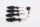 LED indicator set black front rear left right Motorrad Zubehör universell