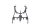 Front fairing support, antlers, lamp holder Honda XL 1000 V SD01 99-00