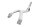 Rear right footrest assembly 77110611A Ducati Streetfighter 955 V2 3F00AA 22-25