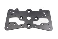 License plate holder adapter plate, multi-hole, universal...