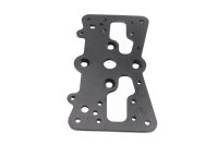 License plate holder adapter plate, multi-hole, universal...