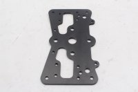 Nummerpladeholderadapterplade, multihul, universal Motorrad Zubehör universell