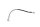 Bremsleitung Edelstahl vorne Hydraulikschlauch Triumph Daytona 900 T300/D 92-96