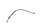 Bremsleitung Edelstahl vorne Hydraulikschlauch Triumph Daytona 900 T300/D 92-96