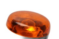 Ensemble de clignotants, boîtier noir teinté orange Harley-Davidson universell