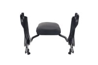 Support de dossier passager amovible pour sissy bar Harley-Davidson universell