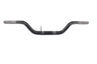 Guidon noir, diamètre 25,4 mm, déport 730 mm, universel Harley-Davidson universell