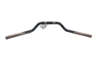 Guidon noir, diamètre 25,4 mm, déport 730 mm, universel Harley-Davidson universell