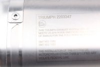 Avgasljuddämpare 2203347 Triumph Speed Triple 1050 S Euro 4 NN02 18-21