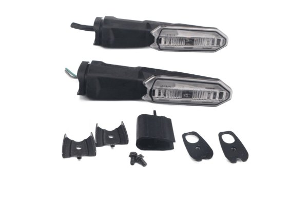 LED-indicatoren voor links en rechts, set accessoires zwart Kawasaki Z 900 RS 26-26