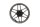Achterwielvelg gegoten lichtmetalen velg achter Moto Guzzi V 35 Imola II PC 83-87