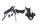 License plate holder, splash guard, taillight mount Honda CBR 650 RA 26-26