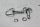 Quick-release D-ring locking bolt set for fairing Motorrad Zubehör universell