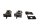 Tendicatena, forcellone, set tendicatena asse, ruota posteriore Kawasaki ZR 7S ZR750F H 01-04