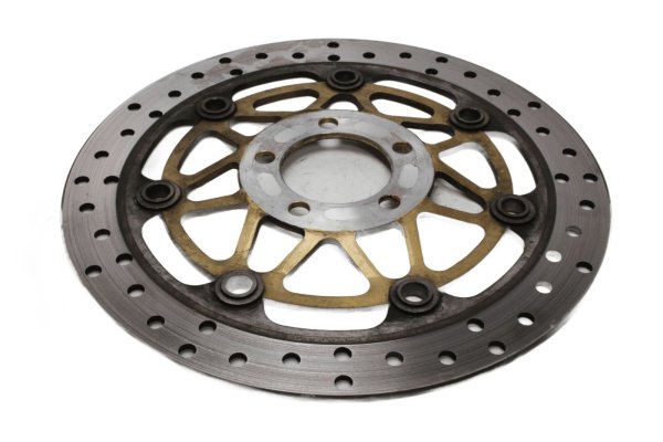 Disco freno anteriore, forato, sistema frenante flottante Kawasaki ZR 7S ZR750F H 01-04