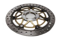Disco freno anteriore, forato, sistema frenante flottante Kawasaki ZR 7S ZR750F H 01-04