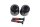 Handlebar weight set, bar ends, damper, handlebar end cap Kawasaki universell
