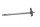 Gearshift lever shaft, shift shaft, deflection, gearshift Honda XL 1000 V SD01 99-00