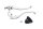 Set voorremhendel en koppelingshendel, stelwiel, veer Kawasaki Z 900 RS 26-26