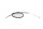 Throttle cable, passenger direction, closer, cable pull Honda XL 1000 V SD01 99-00