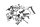 Fairing screws, screw set, spacers Yamaha MT-09 900 A 25-25