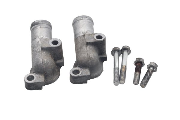 Coolant flange, water nozzle, gasket, engine cooling Honda XL 1000 V SD01 99-00