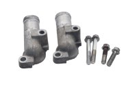 Coolant flange, water nozzle, gasket, engine cooling...