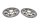 Front drilled brake discs, pair of brake systems Honda XL 1000 V SD01 99-00