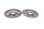 Front drilled brake discs, pair of brake systems Honda XL 1000 V SD01 99-00