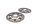 Front drilled brake discs, pair of brake systems Honda XL 1000 V SD01 99-00