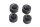 Stoelbuffer rubberen buffer demper set Honda XL 750 Transalp RD16 23-25