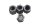 Exhaust manifold nuts, exhaust manifold mounting BMW R 1200 GS K25 0307 R12 04-07