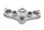 Upper fork bridge, steering head clamp, steering head clamp Honda XL 1000 V SD01 99-00