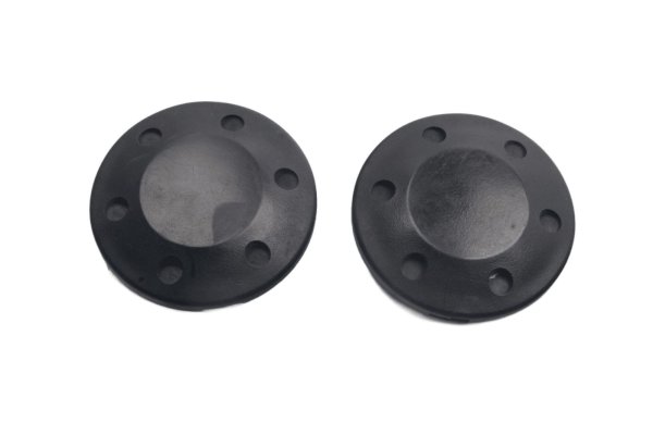 Frame plug cover left right antlers Honda XL 1000 V SD01 99-00