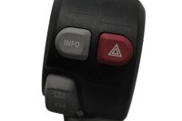 Commande au guidon gauche : feux de détresse, ABS, ASC, informations ESA BMW K 1300 S K40 0508 09-15