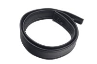 Seat retaining strap, leather, black, universal Motorrad Zubehör universell