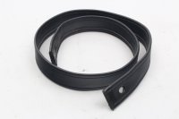 Seat retaining strap, leather, black, universal Motorrad Zubehör universell