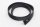 Seat retaining strap, leather, black, universal Motorrad Zubehör universell