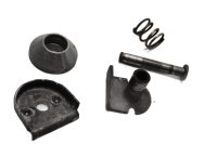 Supporto poggiapiedi posteriore destro lato passeggero Kawasaki ZR 7S ZR750F H 01-04
