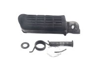 Front right footrest rubber footrest mount Honda XL 1000...